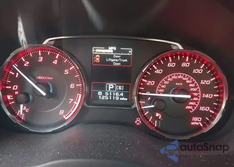 2015 Subaru Wrx Limited z USA, uszkodzony, nr VIN JF1VA1G67F8820319